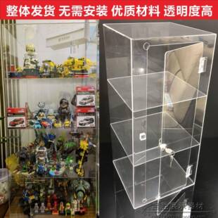 店包包展柜透明柜子手办模型货架置物架展示架家用 乐高展示柜服装