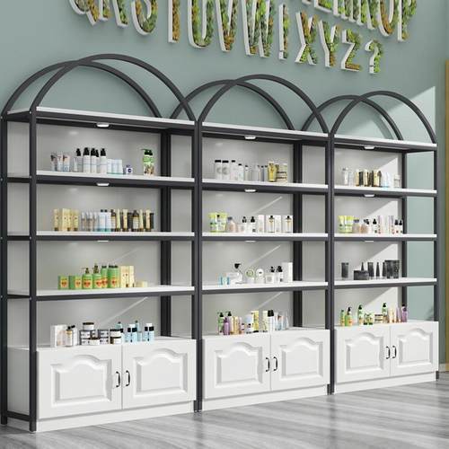 化妆品展示柜超市货架文具店产品展示架多功能多层置物架商用
