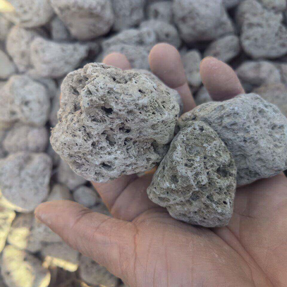 大量生产销售园艺透气保水轻石块多肉铺面水族造景垫底用轻石