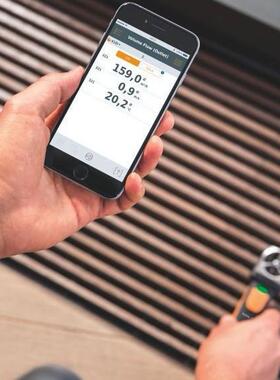 TE速0STO41-i无风仪叶轮SLK式风量线仪手持式风速计风速测量测试