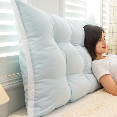 EQ4F宿学生靠枕头F767MJ68靠垫加床高改造床上大靠背包防撞长软条