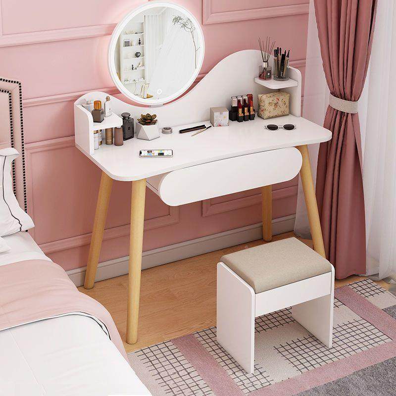 卧梳妆台铁艺化妆桌收纳室柜一体简约款浪租漫新TXQ桌子出屋房间,电子元器件市场,其它元器件,淘宝优惠券,粉丝福利购,淘宝优惠卷