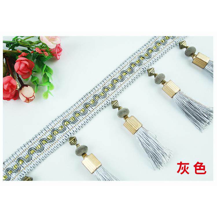 绒珠吊球窗帘花绒珠吊球配厂家直销子中式窗帘帘头珠吊穗流边件苏
