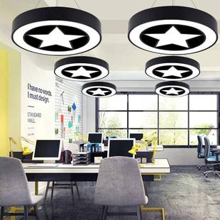 灯店816铺商用ED圆形异形造L灯电竞网咖吊理发店科技馆游型乐场灯