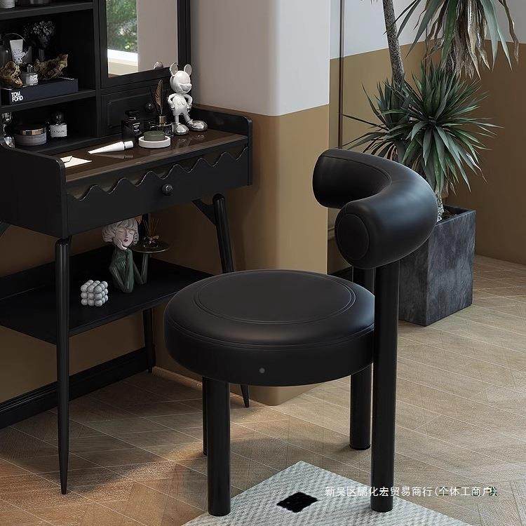 网红化妆椅妆台凳小子女梳IVT卧室胖椅设计师休闲餐桌生椅子,电子元器件市场,其它元器件,淘宝优惠券,粉丝福利购,淘宝优惠卷