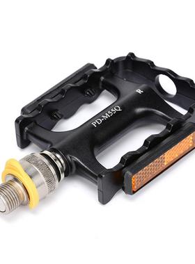 新款PROME自D行车林脚踏快拆式铝PD-M55Q合金轴承培山地车折叠N车