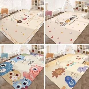 防水地皮客革防滑厅地垫行垫免洗子AL102196婴可毯擦爬爬垫儿童房