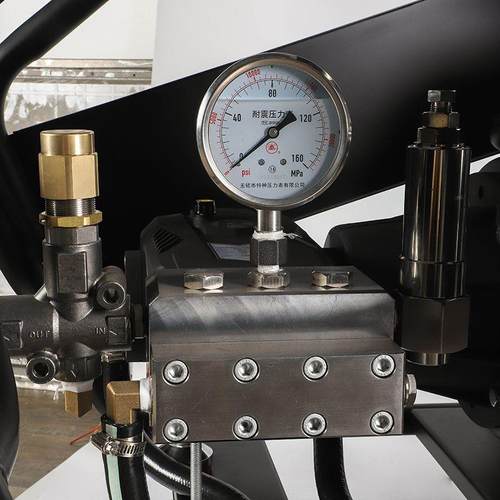 商用高压不锈钢洗泵头厨房重污防腐蚀CIW耐油酸碱冷热水毒清车消