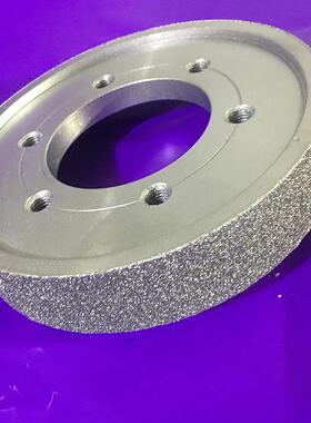 电镀砂金刚石轮TSL平行滚轮外圆轮闸皮刹车片去皮打磨磨头轮