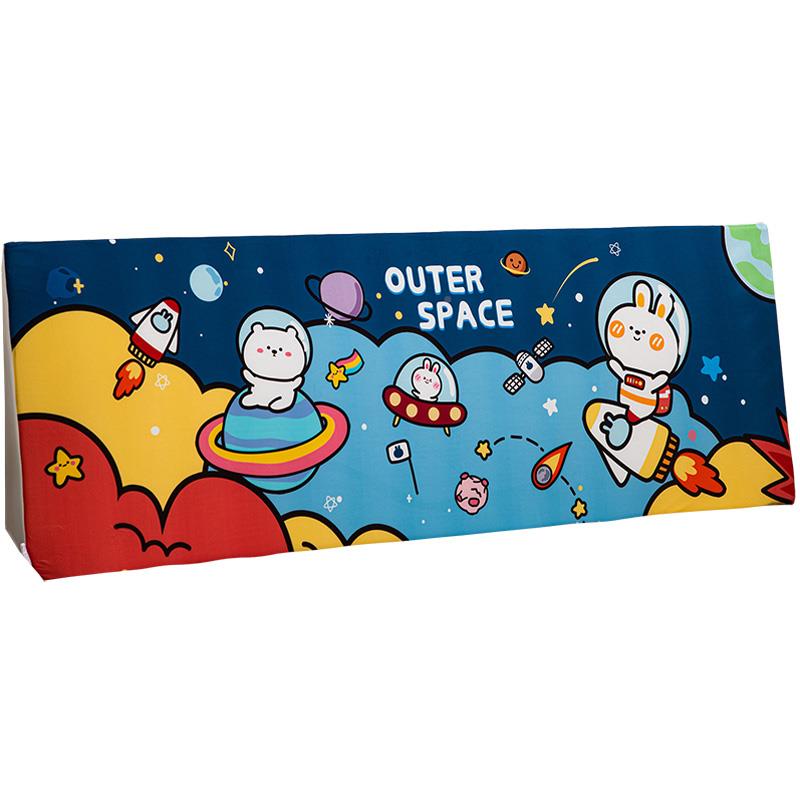 58S8加防撞儿童床F769T85S头软包靠背全包厚床头宝套罩海绵靠垫宝