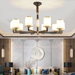 205年2新款 全铜吊厅灯现代52891简约客灯中大气中国风餐厅卧 新式