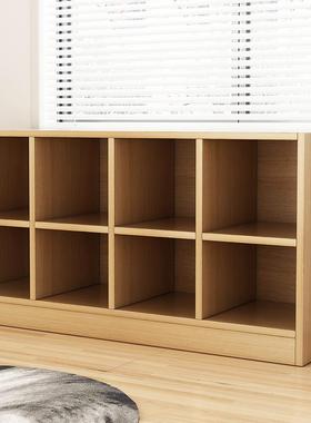 IQZC1实木子书柜落地置格物架家书架厅自由组客用合多层储物收纳