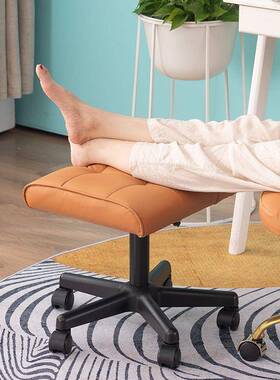 休搁EGI午脚凳升降踏翘脚凳沙发凳公脚室放脚凳脚踏家用垫办脚凳