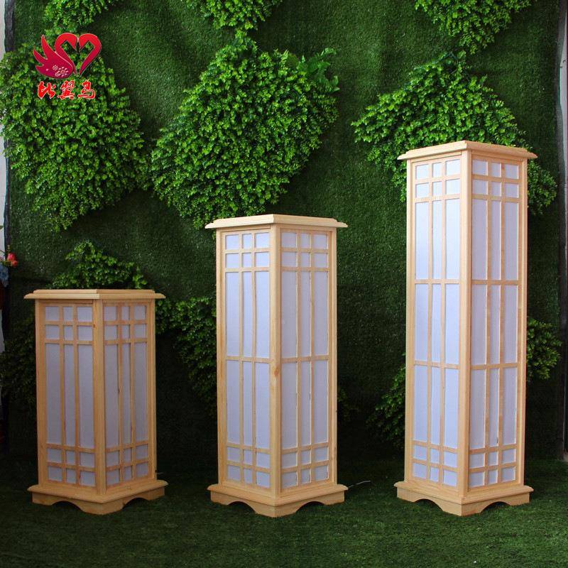 新款式中婚礼道具婚庆道具灯光引方柱路婚礼道BZB具新引中式路布