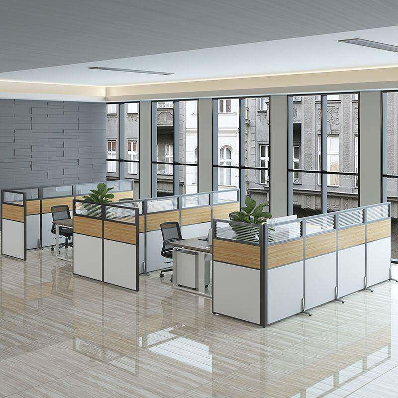 9975室屏活动风隔断员墙办室移动屏风折叠门简易公推拉屏风工