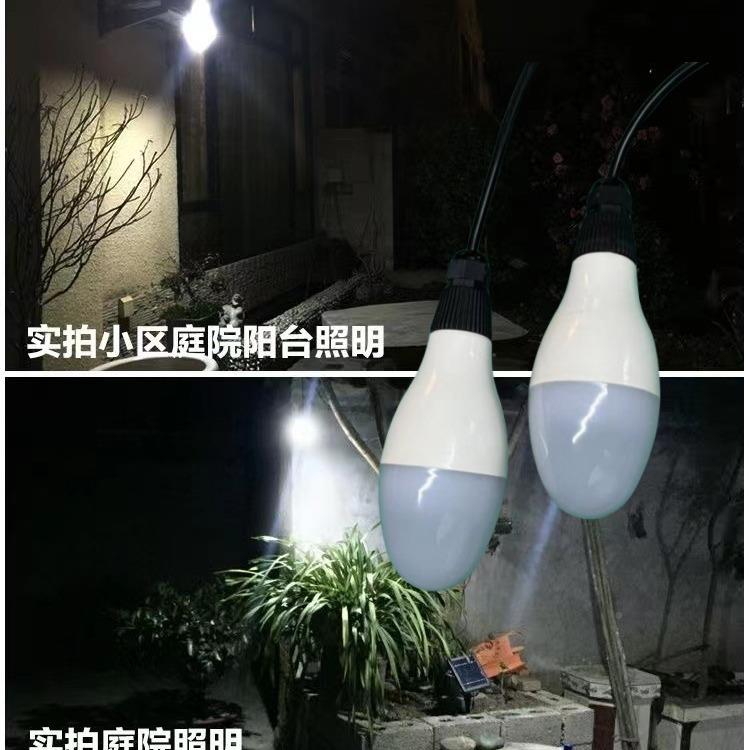ELD太阳能户外道彩色灯泡庭院防水装饰彩灯树公园街家用照明BYD-5