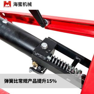 500公物手動液壓升降平SLC500臺車手推車車液壓叉車流斤臺小推車