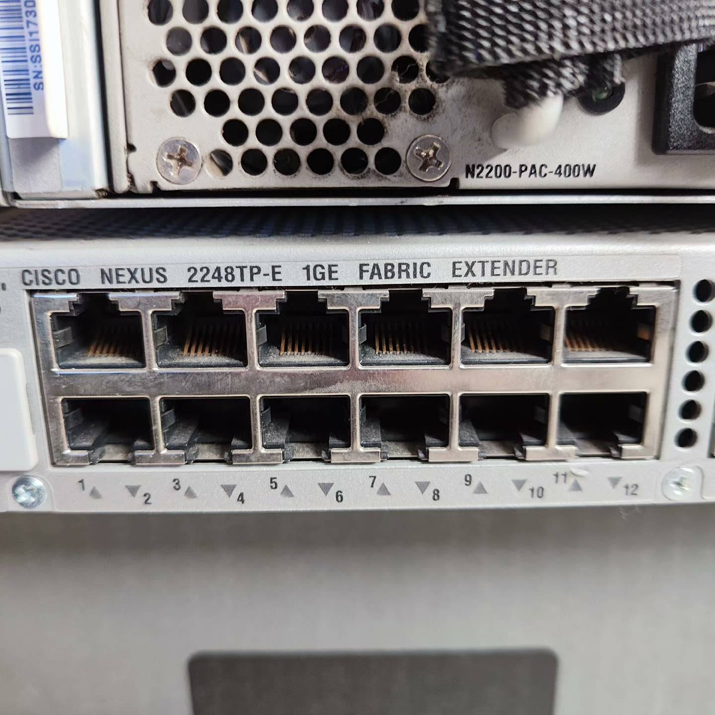 议价CISCO NEXUS 2248TP-E交换机，共2台。