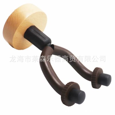 免打孔直钉吉他挂钩 墙壁式吉他挂L架 吉他挂钩木质支架