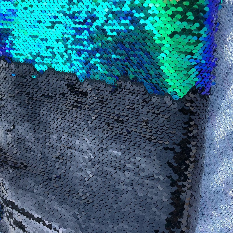 亮片布 供k应双面亮片布 色丁亮片布 金片珠片绣面料