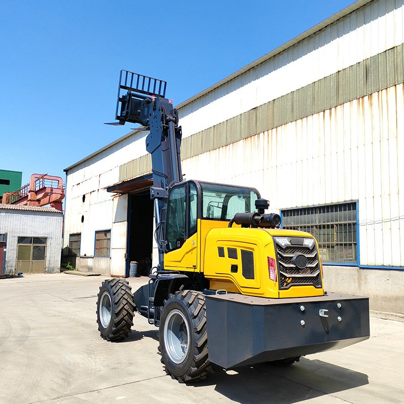 伸缩臂叉装机 强劲动能s效率增倍 高空物料搬运多功能伸缩叉装机