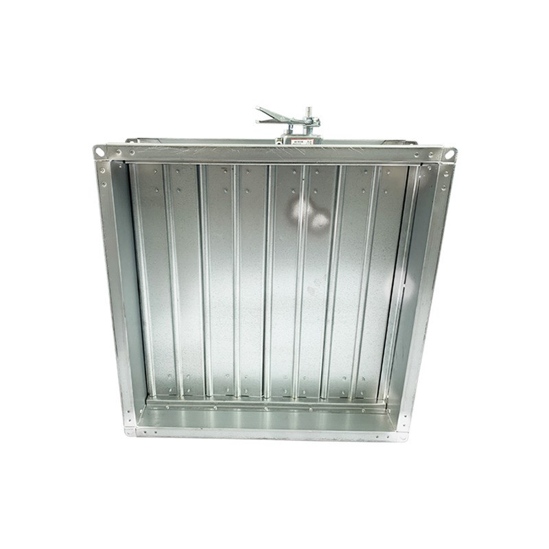 风管对开多页叶调节阀 密闭阀手动风C量调节阀 304/201不锈钢阀