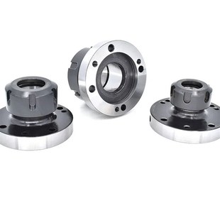 高精夹头座ER40筒夹直径100mm七孔夹头G D100直孔可代替卡盘 ER40