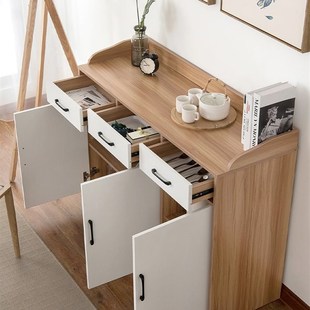 餐边柜简约储物柜酒店备q餐柜大容量客厅柜厨房碗柜置物柜子茶水