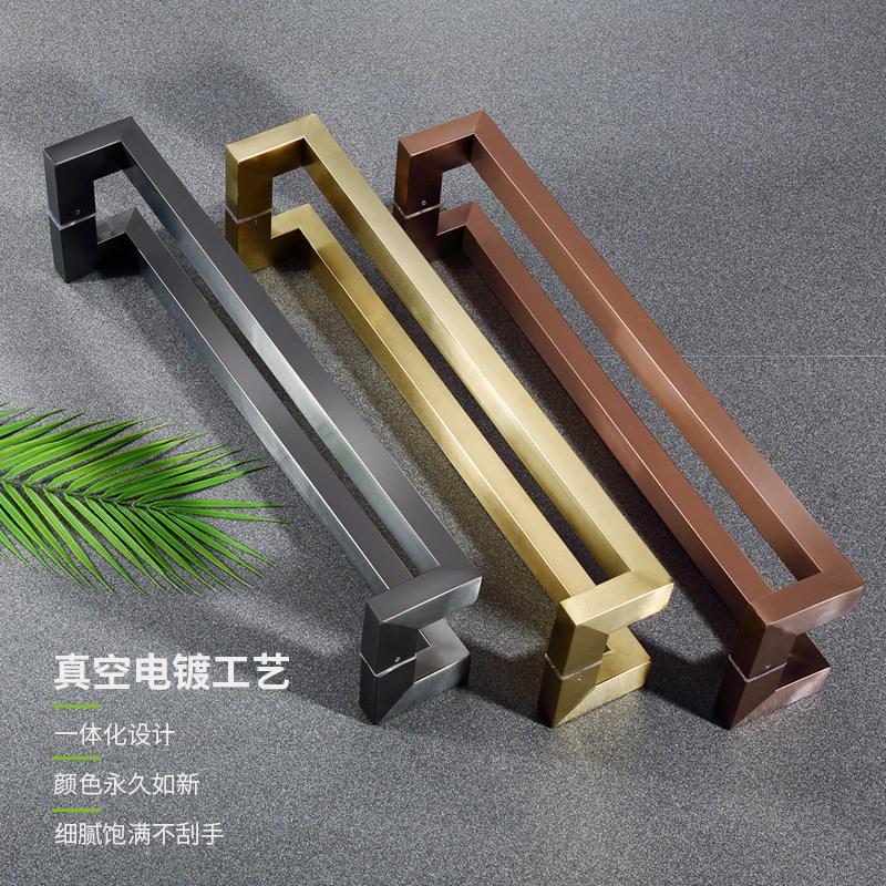 不锈钢拉手 有框无框玻璃门大拉手 办公K楼大门商铺前台玻璃门拉