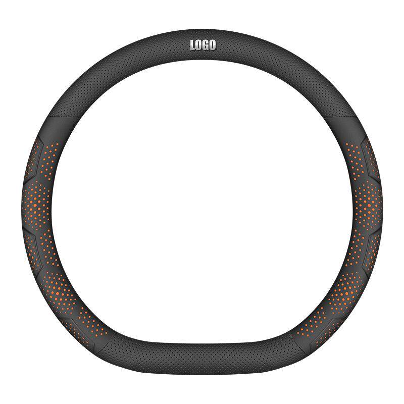 解放虎6G轻卡真皮方向盘套专用 23款虎VH领途货车D型42cm方向盘套