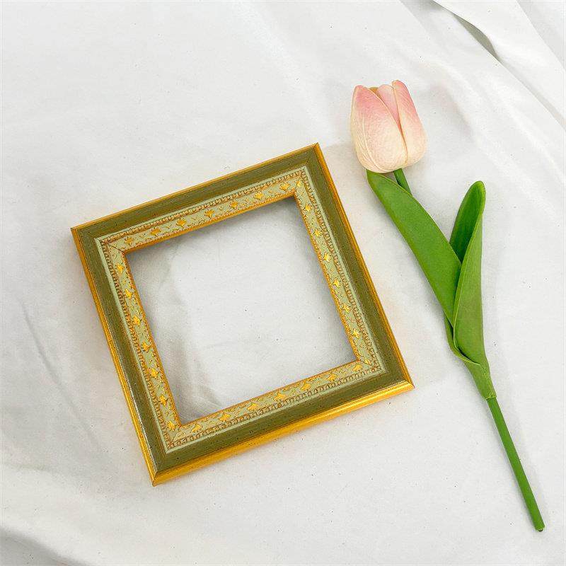 小清新印花实木画框挂墙相框定制尺寸高级感时尚空框复古装裱外框,家居饰品,相框/画框,淘宝优惠券,粉丝福利购,淘宝优惠卷