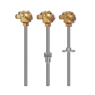 WRN/WZP-130/230热电偶探头K型温度传感器pt100铂热电阻固定螺纹