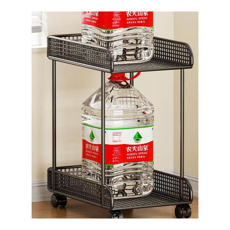 台式电脑桌下主机托架可移动滑轮放置物架机箱柜底座托盘支架加宽