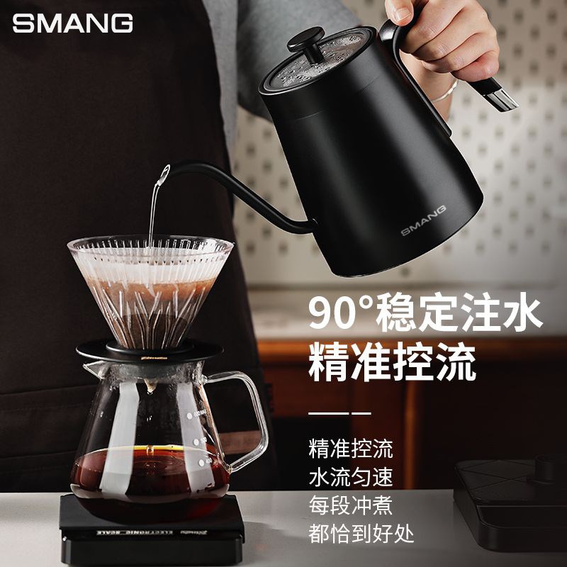 德国智能恒温手冲咖啡壶电热水壶烧水壶家用手冲细长嘴壶温控B壶