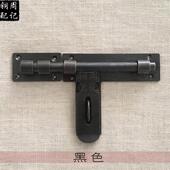 彷古纯铜中式 大门门栓门闩插销覆古门锁门扣古建别墅庭院实木门插