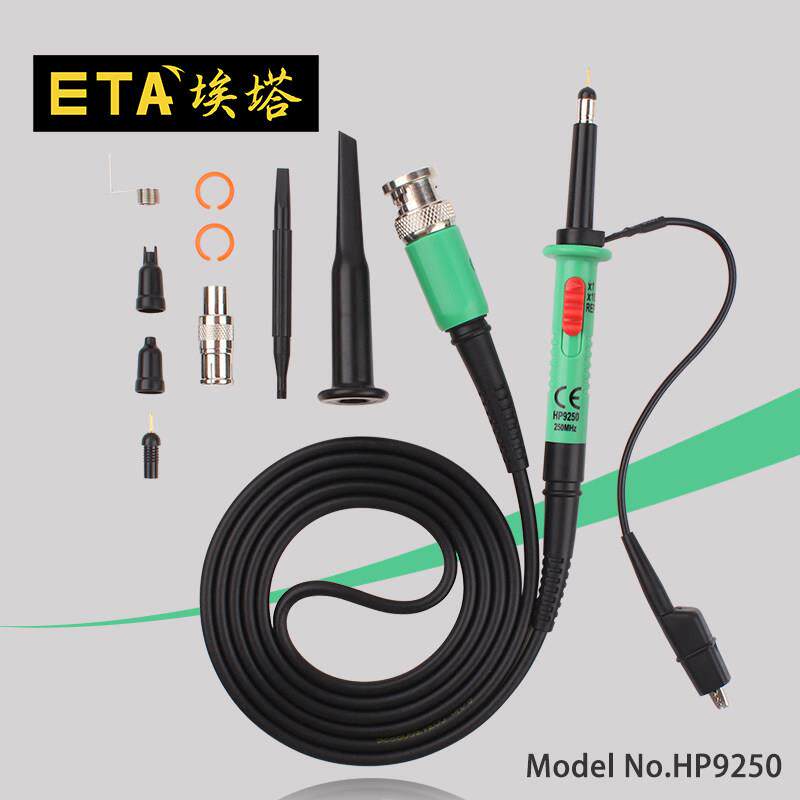 ETA埃塔 250MHz示波器监视器 HP9250 示波器监视器探棒 探针棒连