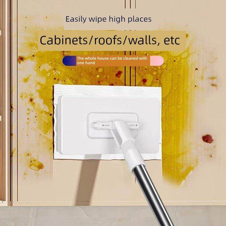 洗脸平板免手拖把拖地家用抹布二次洗脸毛巾自动使用静电懒除尘,家庭/个人清洁工具,静电除尘拖把,淘宝优惠券,粉丝福利购,淘宝优惠卷