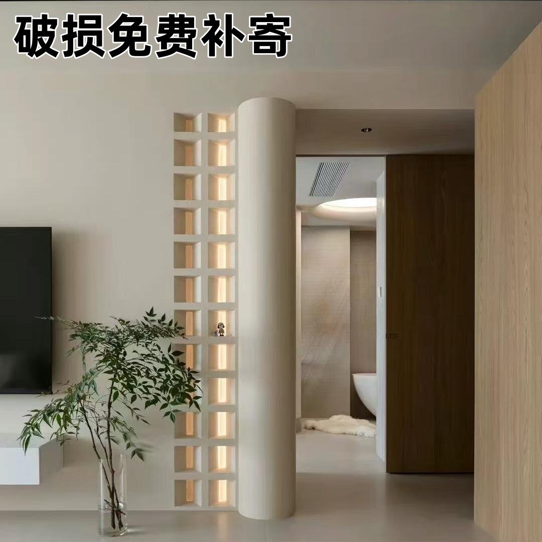 空心砖隔断单面造型艺术网红水泥构件砖门头装饰发泡陶瓷轻质玄关