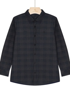 保罗·彼得 专柜同款 男士加绒厚款简约百搭职场针织衫MMCD58680