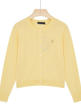 保罗彼得 专柜同款 女士时尚百搭日常多巴胺开衫UKEA65971