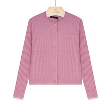 保罗·彼得专柜同款女士简约百搭日常亲肤保暖针织开衫UKECZ00141