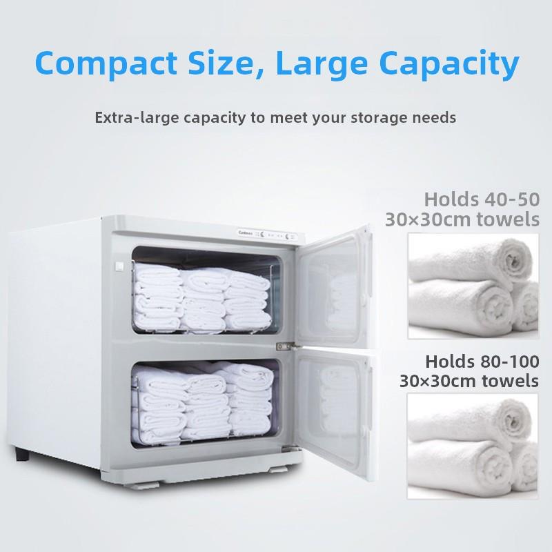 热毛巾加热柜小型高温蒸汽箱美容院足浴理发店消毒热敷毛巾加热器