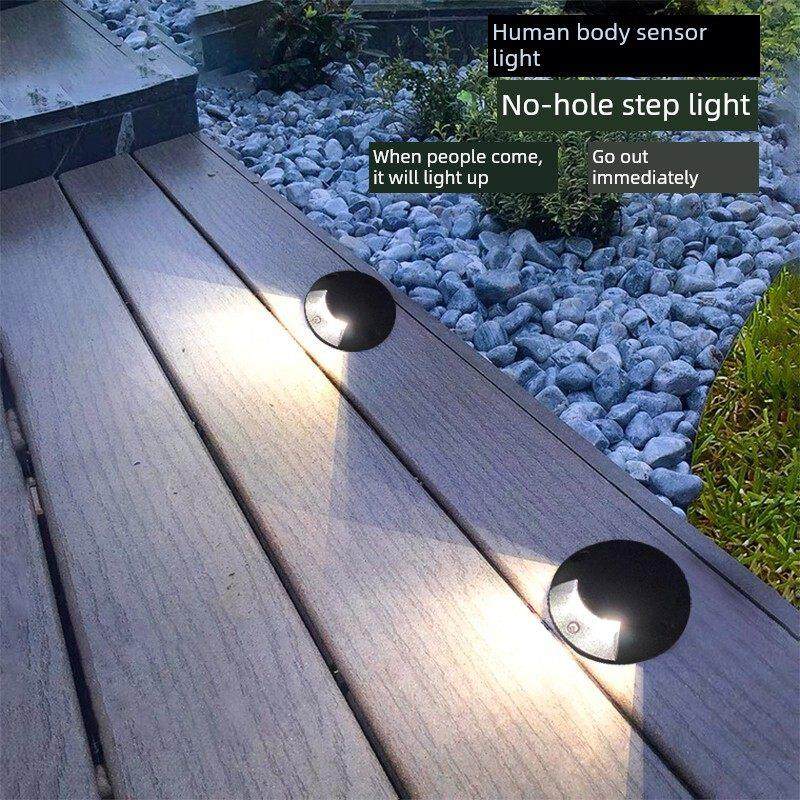 地埋灯免开孔户外防水侧发光透光led庭院地面射灯人体感应步道灯,家装灯饰光源,地埋灯,淘宝优惠券,粉丝福利购,淘宝优惠卷