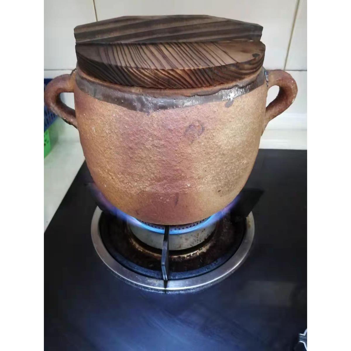 传统煲汤药炖肉煎卤熬煮粥砂罐商家用明火燃气粗沙陶罐老式土砂锅