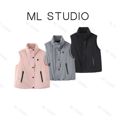 【米粒推荐】特惠来袭~时尚短款羽绒服马甲HXZG084X