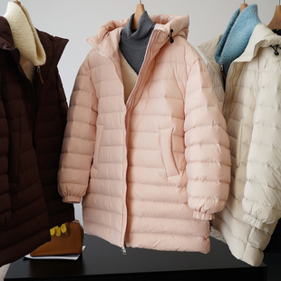 轻量感90绒子连帽外套NYZJ165 泡芙排骨羽绒服 美美小辣椒