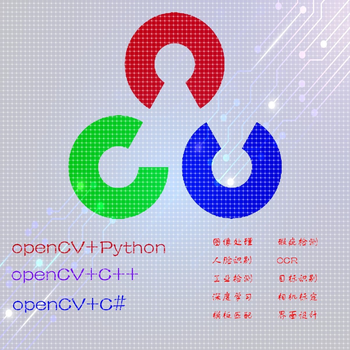 opencv代做 目标检测  c# mfc qt