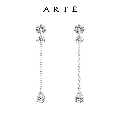 ARTE艾尔蒂夹式吊坠耳钉