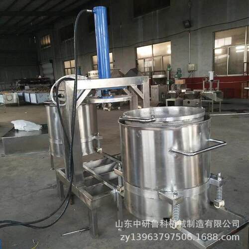 粮食酒糟压榨机 不锈钢酸白菜脱水机 大型液压式果蔬汁压榨设备