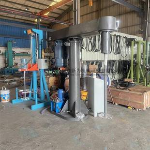 5.5KW油漆防爆搅拌机 涂料硅油分散机 东莞供应 液压升降混合设备